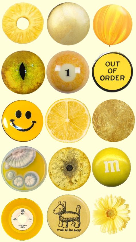 circles - yellow Yellow Round Pfp, Yellow Ig Highlight Covers, 3d Circle Pfp, Yellow Instagram Highlight Covers Icons, Yellow Profile Pictures, Yellow Highlight Covers Instagram, Yellow Highlights Instagram, Yellow And Green Aesthetic, Circular Things