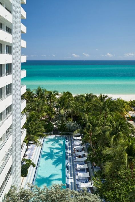 The unofficial meeting place during annual events like Art Basel, 49-room Soho Beach House—the brand’s first beach house—takes over a 1940s tower on Miami Beach’s main drag, Collins Avenue. The blue-striped daybeds lining the centerpiece pool fill up fast—especially on the weekend—but there are plenty of other places to sprawl out and soak up some sun, from the lounge chairs on the private beach to the eighth-floor rooftop terrace and plunge pool. Soho House Miami, Soho House Istanbul, Soho Beach House Miami, Soho House Barcelona, Soho Beach House, Japanese Onsen, Soho Farmhouse, Beach Shack, Meeting Place