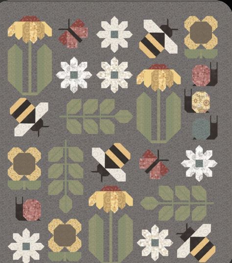 Flower quilt patterns