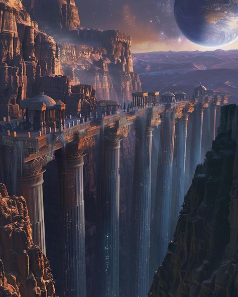 Home of the argonauts. Future city inspired by Ancient Greece. #ancientarchitecture #ancient #ancientgreece #pillars #ancientworld #scifiart #futurecity #futurecities #scifi #futureart #epicfantasy #epic #fantasyartwork #fantasy #midjourney #ai #digitalart Greek Sci Fi, Fantasy Greece, Unique Shots, Video Game Backgrounds, Celestial Art, Fantasy Setting, Future City, Fantasy Concept Art, Fantasy Aesthetic