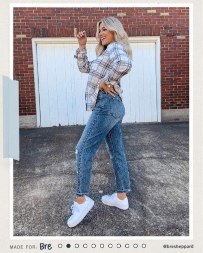 Bre Sheppard Pregnant, Pregnancy Fits, Bre Sheppard, High Rise White Jeans, Mom Jeans Style, High Rise Black Jeans, White Ripped Jeans, Mom Jeans Outfit, Stylish Maternity Outfits