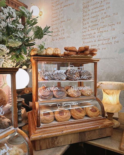 Cafe Pastries Aesthetic, Donut Shop Aesthetic, Coffee Shop Pastries, Pastries Aesthetic, Cafe Pastry, Pastry Cafe, Coffee Pastries, Bakery Pastries, Foodtrucks Ideas