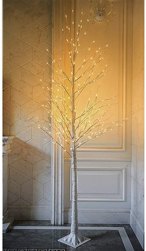 Elegant Holiday Decor, Waterproof Led Lights, Fake Trees, Twinkle Star, Decorating With Christmas Lights, Birch Tree, Festival Wedding, Tree Stand, Tree Lighting