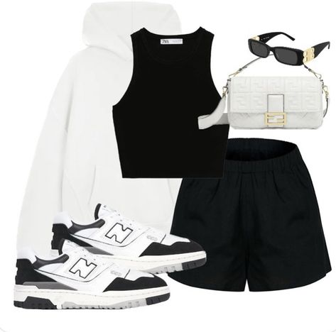 Fitness Wear Outfits, Look Short, Future Outfit, Stylish Clothes For Women, Casual Style Outfits, Outfits Casuales, Comfy Outfits, Daily Outfits, Polyvore Fashion