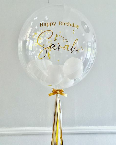 Balon Aesthetic, Balloon Craft, Ballon Art, Deco Ballon, House Of Balloons, Balloon Crafts, Happy Birthday Photos, Party Place, White Birthday