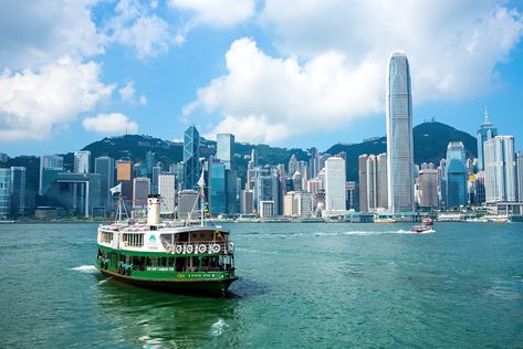 Kowloon Hong Kong, Star Ferry, Central Hong Kong, Hong Kong Food, Best Rooftop Bars, Hong Kong Travel, Free Travel, Tourist Attraction, Solo Travel