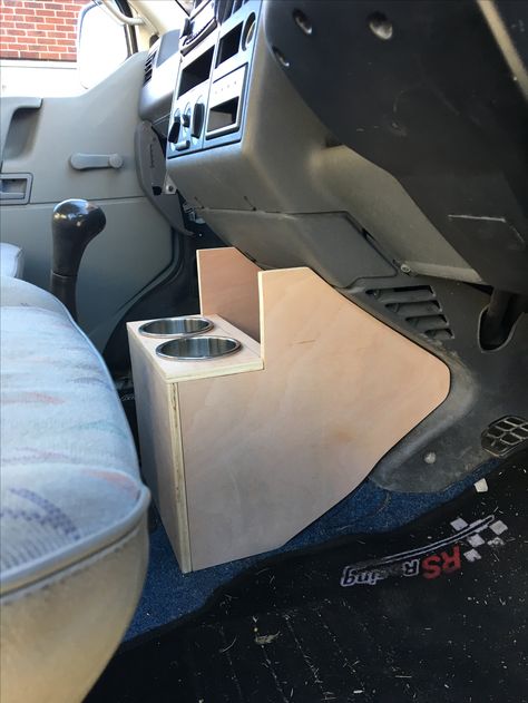 T5 Ablage vorne Diy Center Console Van, Van Center Console Ideas, Diy Center Console Truck, Vw T4 Interior Ideas, Vw T4 Camper Interior Ideas, Vw T5 Interior Ideas, Vw T4 Interior, Vw T5 Camper Interior Ideas, T4 Camper Interior Ideas