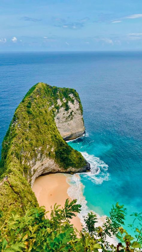 Kelingking beach Kelingking Beach, Hd Images, Bali, Water, Quick Saves