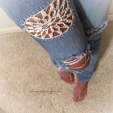 Crochet Fern, Chair Crochet, Crochet Change Purse, Clothing Crochet, Chair Diy, Purse Crochet, Diy Jeans, Pattern Purse, Bag Pattern Free