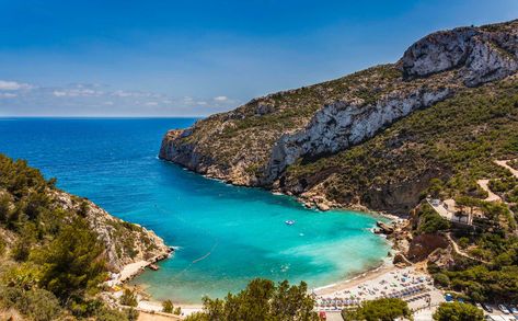 Valencia Beach, Javea Spain, Valencia City, Best Beaches To Visit, Spain Holidays, Quiet Beach, Alicante Spain, Hidden Beach, Secluded Beach