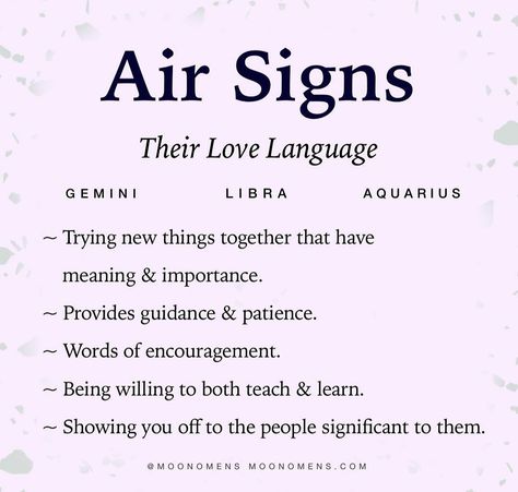 Aquarius Love, Libra Zodiac Facts, Gemini And Libra, Air Signs, Love Language, Daily Inspiration Quotes, Love Languages, Chakra Healing, Zodiac Facts