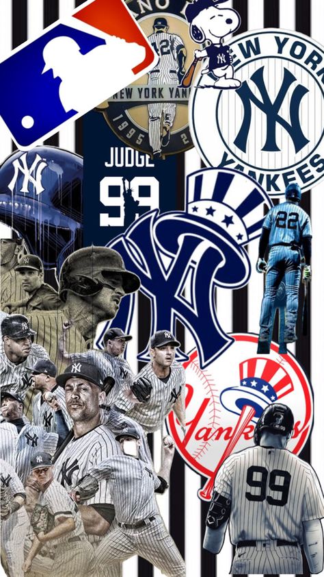 New York Yankees Wallpaper, Yankees Wallpaper, Baseball Drawings, Baseball Wallpaper, Whatsapp Wallpapers Hd, Yankees Logo, Yankees Fan, New York Yankees Baseball, Football Quotes