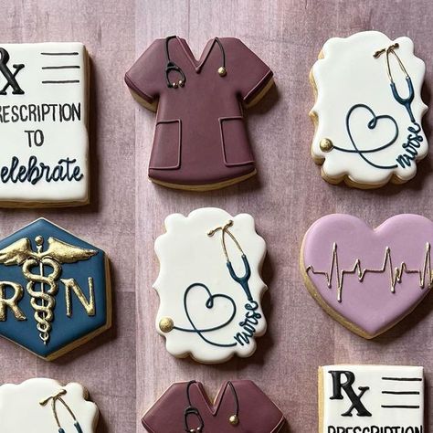 Nursing Grad Cookies Decorated, Stethoscope Cookies Decorated, Nurse Retirement Cookies Decorated, Nursing Graduation Cookies Decorated, Nursing Decorated Cookies, Nicu Nurse Cookies, Nurse Graduation Cookies Decorated, Nursing School Graduation Cookies, Nursing Cookies Decorated