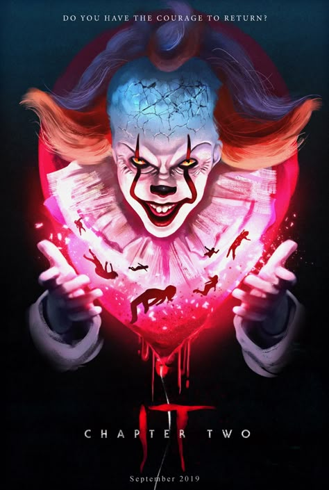 Te unes?🎈🤡 Es Pennywise, It Chapter Two, Stephen Kings, Evil Clown, Joker Hd Wallpaper, Clown Horror, Movie Logo, Pennywise The Clown, Pennywise The Dancing Clown