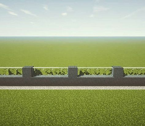 Minecraft Driveway, Minecraft Realistic, Mc House, Minecraft Hacks, Minecraft Idea, Minecraft Garden, Minecraft Wall, Water City, Rumah Minecraft Sederhana