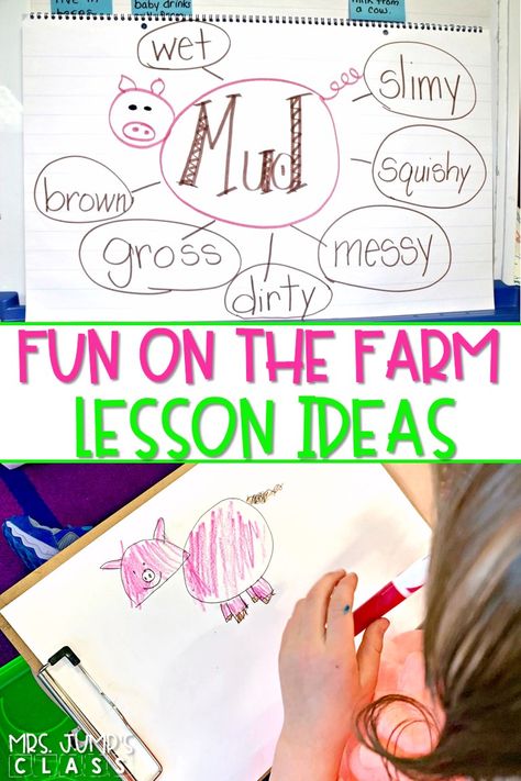 Try these farm animal activities that will make learning about farm animals fun and engaging! This unit is packed full with interactive learning activities. #farmanimalactivities #closereading #chitchat Animal Drawing Step By Step, Animal Activities For Kindergarten, Farm Animal Activities, Farm Week, Fun On The Farm, Farm Lessons, Halloween Teaching, Farm Animals Activities, Farm Theme Preschool