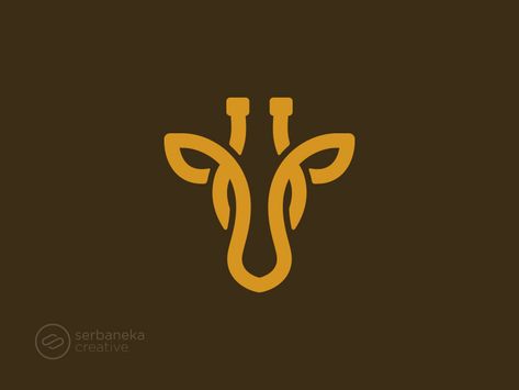 Giraffe Logo, Minimal Logo Design, Minimal Logo, Cal Logo, Icon Illustration, Logo Icons, Creative Professional, Volleyball, Global Community