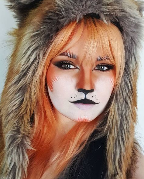 Faux fur, foxy flair, and Halloween magic in the air! 🦊✨🎃 @sundae_afternoons ���🐾 #SpiritHoods to be Featured Shop up to 50% off the #Halloween Sale 👻 Shop the Sale on the SpiritHoods Meta Shop or Direct on Site via Link in Bio 🦊 www.SpiritHoods.com 🦊 😻 in the #Red #Fox #Original #FauxFur #SpiritHood #Hood #RedFox #FakeFur #Animal #Hoodie Cat Makeup Halloween Pretty, Fox Makeup Halloween, Cat Makeup For Kids, Makeup Halloween Simple, Fox Pfp, Fox Face Paint, Black Cat Makeup, Fox Halloween Costume, Simple Cat Makeup