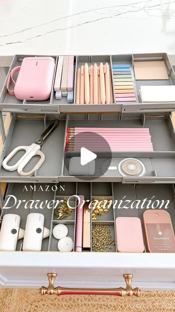 Arin Jura | Amazon Finds + Organization + DIY & Decor on Instagram: "This drawer organizer is a must have!  Perfect for junk drawers, makeup, desk drawers and more! + The battery organizer that is easy access inside a drawer or on a shelf! 💕

Leave any comment and I will send the links to your DMS or find the items  linked on my Amazon storefront under ‘organization’ (link in bio)

If you are not following me you won’t be able to receive the DMed link anymore so make sure you are following if you want the comment for link!! 

Or go here: https://amzlink.to/az0mYvbTIjd6Y
.
.
.
.
#restock #drawerorganization #batteryorganization #organize #organizewithme #amazonhome #amazonhomefinds #amazonfinds #amazonfinds2024 #amazonfavorites #founditonamazon #amazonmusthaves #junkdrawer #amazongadgets # Desk Drawer Organization, Desk Drawer Organisation, Battery Organizer, Junk Drawer Organizing, Junk Drawers, Desk Drawers, Organized Desk Drawers, Makeup Desk, Organization Diy