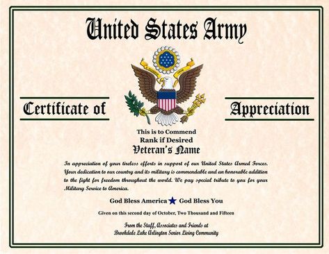 Veterans Certificate Printable, Veterans Day Certificate Printable, Military Id Card, Army Certificate, Retirement Certificate, Certificate Of Appreciation Template, Veterans Appreciation, Patriotic Wallpaper, Appreciation Template