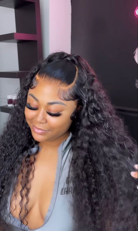 Ladies Short Hair, Hair Muse, Haircuts For Ladies, Long Weave, Weave Ponytail Hairstyles, Short Hair Hairstyles, Frontal Wig Hairstyles, Hairstyle Inspo, Braided Ponytail Hairstyles