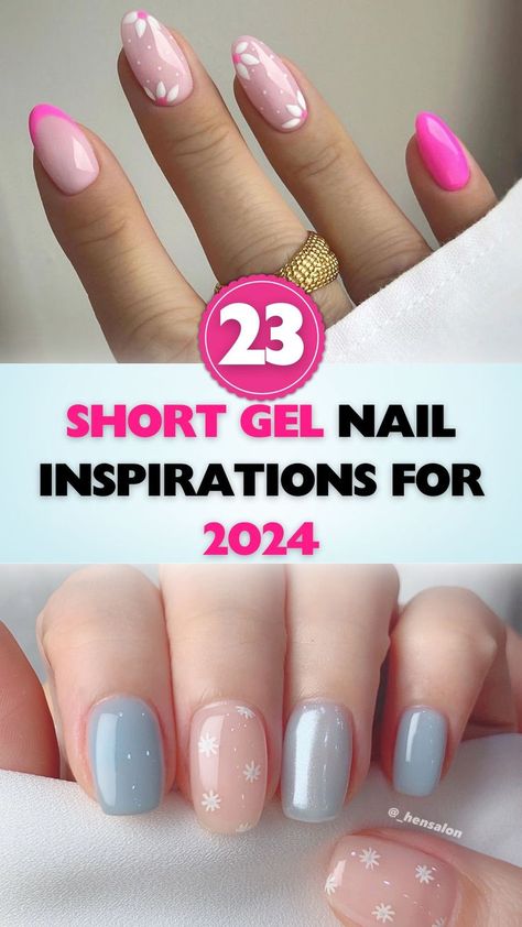 Transform your nails with these 23+ elegant and simple short gel nail ideas. Gel Nails For Short Nails Summer, Small Gel Nails Ideas, Nail Ideas For Nurses, Short Builder Gel Nails Design, Builder Gel Nails Design Short Summer, Hybrid Gel Nails Ideas, Gel Builder Nails Short, Fingernail Designs For Short Nails, Gel Nails Short Natural