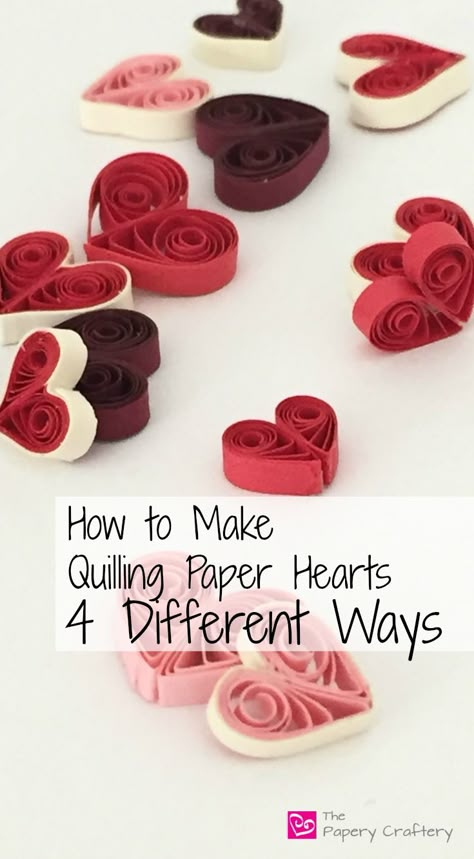 Quilling Hearts, Quilling Instructions, Diy Quilling Crafts, Quilling For Beginners, Neli Quilling, Paper Quilling Tutorial, Paper Quilling For Beginners, Paper Quilling Flowers, Paper Quilling Cards