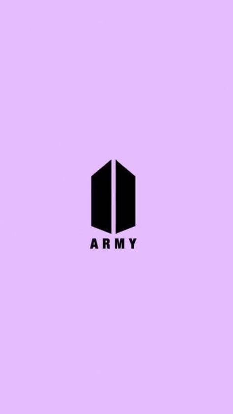 Army Logo Purple, Bts Logo Purple, Kim Tan, Bts App, Iphone Wallpaper Bts, Bts Wallpaper Desktop, Bts Army Logo, Cute Bunny Cartoon, Bts Aesthetic Wallpaper For Phone