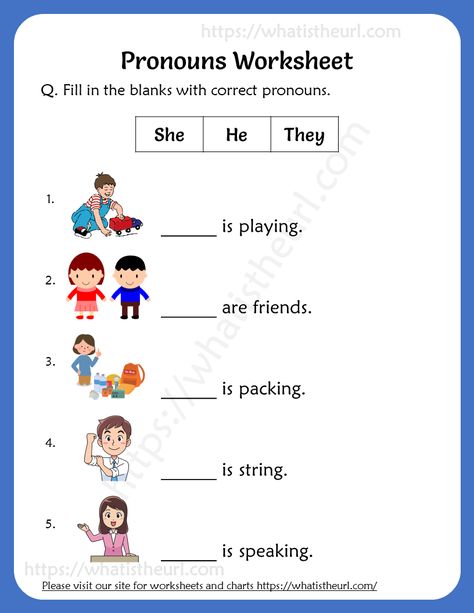 Pronouns Worksheets For 2nd Grade Worksheets For 2nd Grade, English Pronouns, Worksheets 2nd Grade, Worksheets For Class 1, Reading Comprehension For Kids, English Grammar For Kids, Worksheets For Grade 3, English Worksheets For Kindergarten, Grammar For Kids