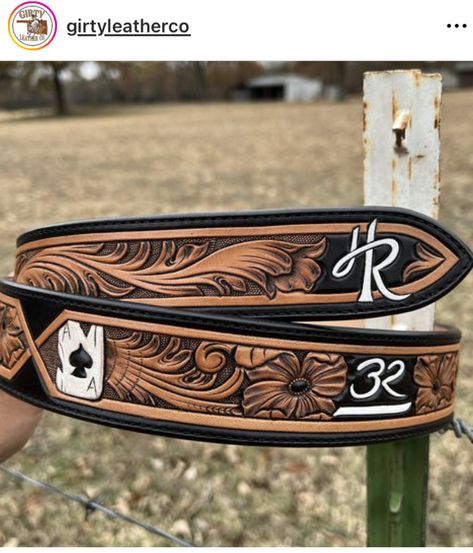 Diy Leather Engraving, Diy Leather Belt, Leather Patterns Templates, Handmade Leather Work, Custom Leather Work, Leather Tool Belt, Custom Leather Belts, Leather Working Patterns, Tooled Leather Belts