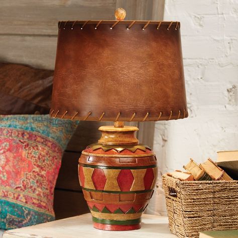 Rustic table lamps