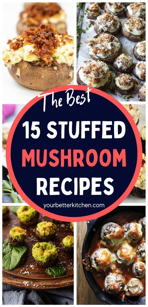 Deconstructed Stuffed Mushrooms, Things To Make With Mushrooms, Mushroom Filling Recipes, Mushroom And Cheese Recipes, Sliced Mushroom Appetizer, Stuffed Dinner Recipes, Make Ahead Stuffed Mushrooms, Best Stuffed Mushroom Recipes, Stuffed Mushrooms No Cream Cheese