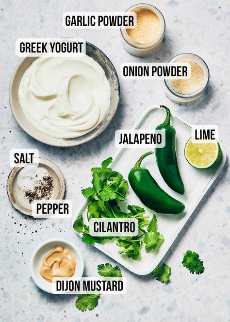 Jalapeno Greek Yogurt Dip, Greek Yogurt Jalapeno Dressing, Greek Ranch Dressing, Greek Yogurt Butter Chicken, Savory Greek Yogurt Dip, Homemade Dips For Veggies, Healthy Dips For Veggies, Greek Yogurt Sauce Recipes, Dips With Greek Yogurt