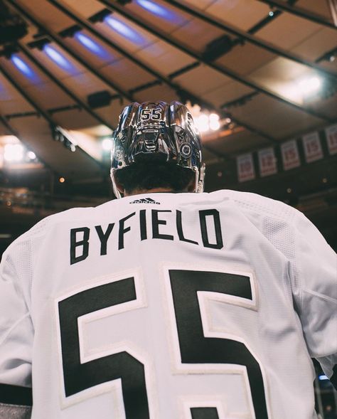 Quinton Byfield | LA Kings Hockey Quinton Byfield, Jack Campbell Hockey, Canada Hockey Jersey, Guy Aesthetic, La Kings Hockey, Ccm Hockey, Hockey Hall Of Fame, Kings Hockey, Los Angeles Kings