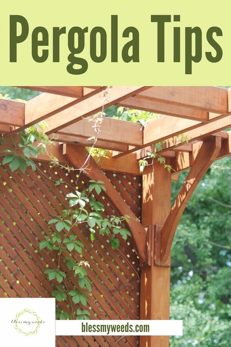 Covered Pergola Patio, Backyard Covered Patios, Diy Gazebo, Backyard Shade, Building A Pergola, Pergola Attached To House, Wood Pergola, Backyard Pergola, Building Tips