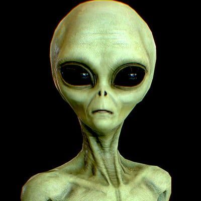 ArtStation - Alien 6 Realistic Alien Drawing, Alien Realistic, Ancient Aliens Guy, Alien Photo, Alien Decor, Aliens Guy, Documentary Video, Scary Alien, Alien Pictures