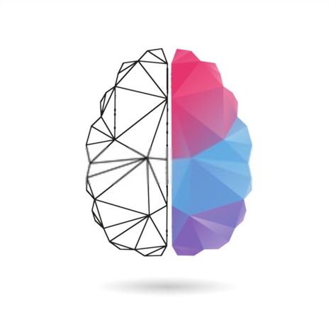 Brain Abstract, Brain Logo Design, Brain Tattoo, Brain Logo, Brain Art, White Backgrounds, Medical Art, Medical Illustration, Free Vector Art