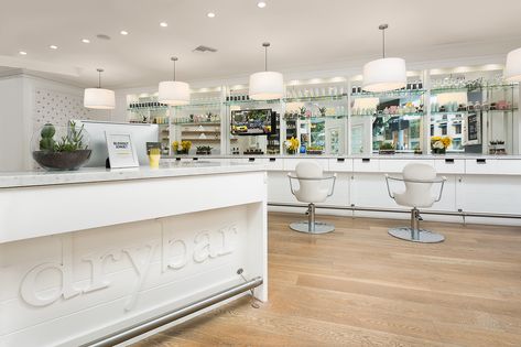 While there are now 66 Drybar locations across the country, the first one in Westchester is set to open this month at 1 North Broadway in White Plains... Drybar Salon, Dream Salon, Perfect Blowout, Hair Salon Design, Blow Dry Bar, Blow Dry Salon, San Tropez, Tousled Hair, How To Install Countertops