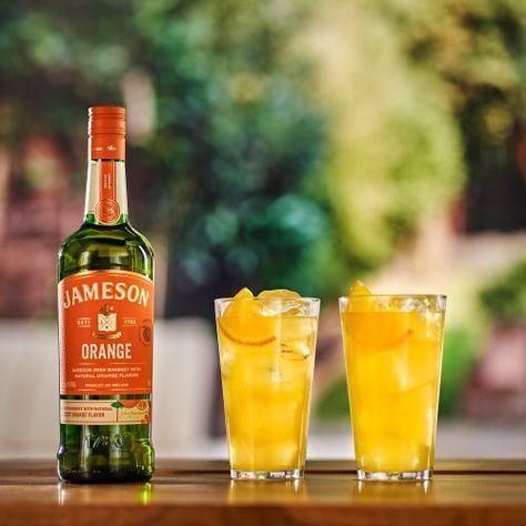 Jameson Orange Burst Cocktail Recipe | Jameson Irish Whiskey Jameson Orange Cocktails, Jameson Whiskey Drinks, Jameson Orange, Jameson Drinks, Jameson Cocktails, Whiskey Smash, Best Mixed Drinks, Jameson Whiskey, Whisky Cocktails