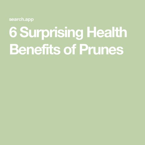 6 Surprising Health Benefits of Prunes Benefits Of Prunes, Prunes Benefits, Prune Recipes, Low Gi Diet, Dried Prunes, Dried Plums, Nutrition Consultant, Nutrition Science, High Fiber Foods