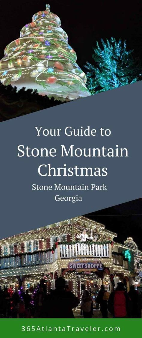 There are so many holiday activities to choose from in Atlanta, Georgia. Stone Mountain Christmas is one of our favorites. Spectacular shows, millions of twinkling lights, discount tickets & even a first class hotel to extend the holiday magic. #StoneMountain #Georgia #Christmas #Atlanta Stone Mountain Georgia Christmas, Christmas In Georgia, Christmas Trips, Vacation Hacks, Wright Family, Georgia Christmas, Stone Mountain Georgia, Christmas Towns, Mountain Christmas