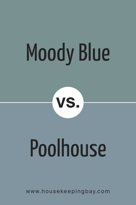 Moody Blue SW 6221 by Sherwin Williams vs Poolhouse SW 7603 by Sherwin Williams Sherwin Williams Poolhouse, Sw Moody Blue, Sherwin Williams Blue, Trim Colors, Blue Hill, Moody Blues, Home Offices, Coordinating Colors, Vibrant Blue