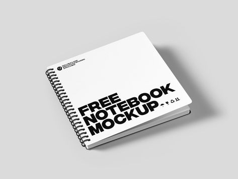 Rounded Corners Spiral Notebook Free Mockup on Behance Notebook Mockup Free, Notebook Mockup, Squared Notebook, Free Notebook, Notebook Cover Design, Science Notes, Mini Notebooks, Photoshop Tools, Notebook Design