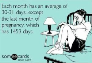 So.True. I lasted 32 weeks and 4 days with the triplets but man ALIVE that was a long month!!! www.GrowingUpTriplets.com Funny Maternity Pictures, Last Month Of Pregnancy, Funny Pregnancy Memes, Pregnancy Memes, 3rd Trimester, Pregnancy Quotes, Pregnancy Months, Pregnancy Humor, Baby Time