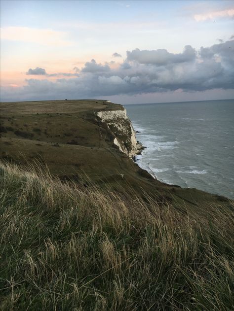 #bucketlist #WhiteCliffs #dover #photography  Walk on the White Cliffs of Dover Running On Air, Tired Tired Sea, Ancient England, Cliffs Of Dover, White Cliffs Of Dover, Fall Aesthetics, England Road Trip, White Cliffs, Dover White