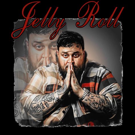 Jellyroll Singer, Jelly Roll Sublimation, Jelly Roll Sublimation Designs, Jelly Roll Singer, Sublimation Pictures, Dtf Images, Bunnie Xo, Country Music Art, John Deere Tractors Pictures