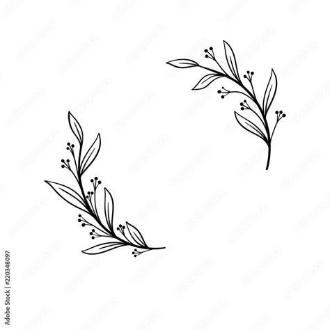 Cloud Tattoo Sleeve, Tattoo Sleeve Filler, Elements For Design, Small Girly Tattoos, Vector Frame, Frame Floral, Wreath Drawing, Botanical Tattoo, 3d Tattoos