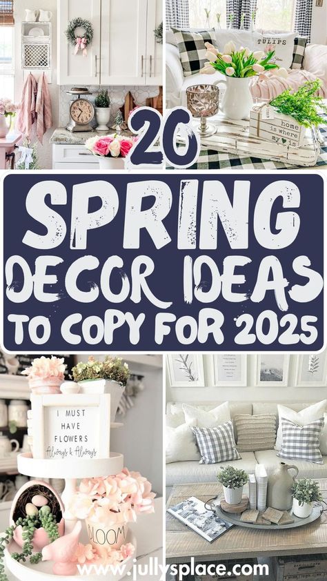 spring decor ideas, spring decorations, spring decorating, spring living room decor Spring Living Room Decor, Light Pastel Colors, Home Decor For Bedroom, Spring Decor Ideas, Spring Living Room, Home Decor For Living Room, Spring Decorations, Woven Baskets, Refresh Your Home