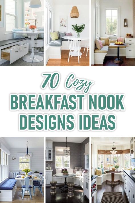 Daybed Breakfast Nook, Kitchen Window Table Ideas, Kitchen Nook Ideas Small Modern, Breakfast Rooms Ideas, Small Breakfast Nook Ideas Cozy, Grey Breakfast Nook, Break Nook Ideas, Decorate Breakfast Nook, Breakfast Nook Makeover