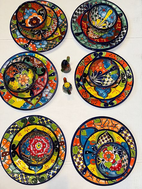 Talavera Dinnerware, Mexican Mercado, Mexican Hacienda, Mexican Serapes, Mexican Home Decor, Southwest Decor, Mexican Talavera, Mexican Decor, Mexican Pottery